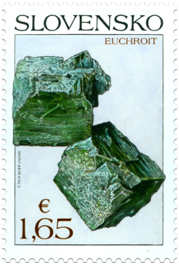 Ochrana prírody: Slovenské minerály - euchroit