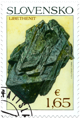 Nature Protection: Slovak Minerals - Libethenite