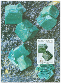 Nature Protection: Slovak Minerals - Euchroite