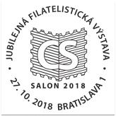 Jubilejná filatelistická výstava CS Salon 2018