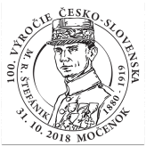 100. výročie vzniku Česko-Slovenska, M.R. Štefánik