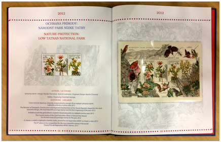 Publication "25 Years of Slovak Stamps Creation (with stamps) 