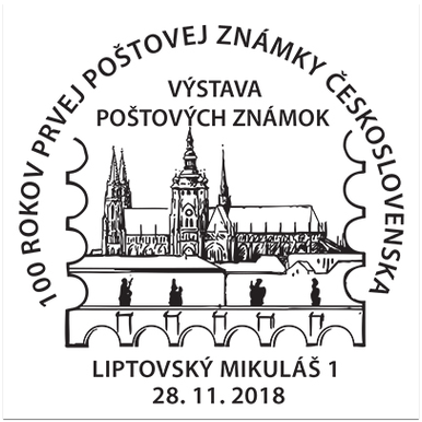 100 rokov prvej poštovej známky Československa - výstava