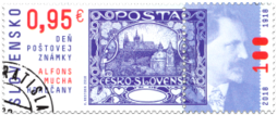 Postage Stamp Day: A. Mucha - Hradčany