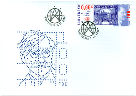 Postage Stamp Day: A. Mucha - Hradčany