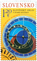 Joint Issue with Slovenia: The Slovak Astronomical Clock in Stará Bystrica