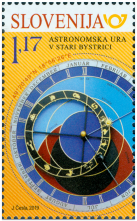 Joint Issue with Slovenia: The Slovak Astronomical Clock in Stará Bystrica