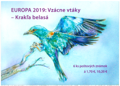 EUROPA 2019: Vzácne vtáky - krakľa belasá