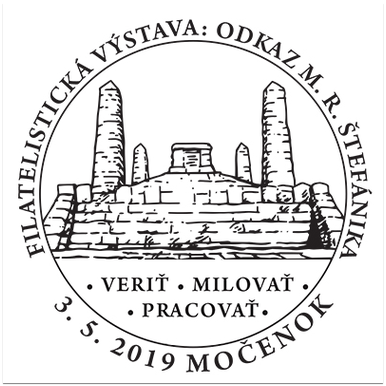 Filatelistická výstava: Odkaz M. R. Štefánika