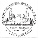 Filatelistická výstava: Odkaz M. R. Štefánika