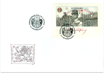 Special Envelope: The Czechoslovak Legions and M. R. Štefánik