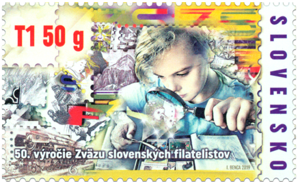 50th Anniversary of the Union of Slovak Philatelists