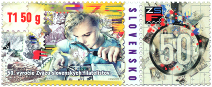 50th Anniversary of the Union of Slovak Philatelists