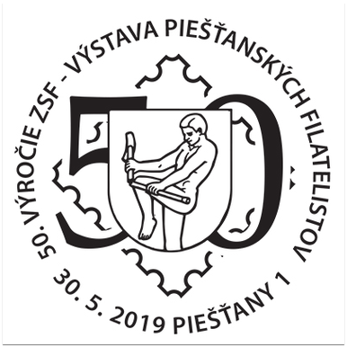 50. výročie ZSF - výstava Piešťanských filatelistov