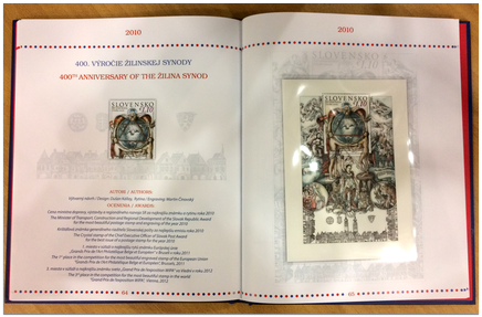 Publication "25 Years of Slovak Stamps Creation (with stamps) 