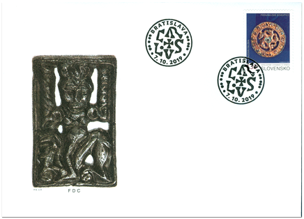 Spoločné vydanie s Čínskou ľudovou republikou: Bronzová faléra z Podunajských Biskupíc