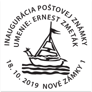 Inaugurácia poštovej známky Umenie: Ernest Zmeták