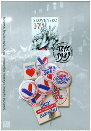Joint Issue with Czech Republic: 30th Anniversary of Velvet Revolution