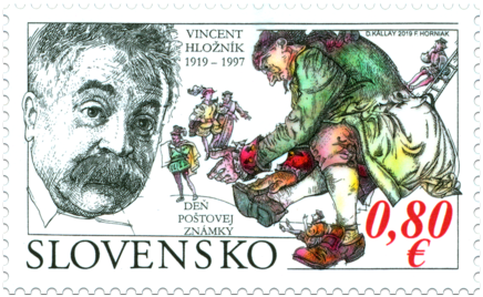 Postage Stamp Day: Vincent Hložník (1919 – 1997)