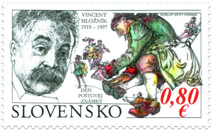 Deň poštovej známky: Vincent Hložník (1919 – 1997)
