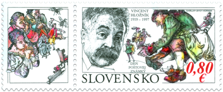 Postage Stamp Day: Vincent Hložník (1919 – 1997)
