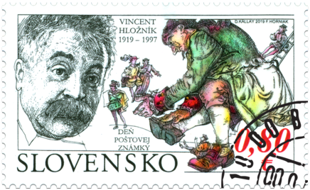 Deň poštovej známky: Vincent Hložník (1919 – 1997)