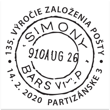 135. výročie založenie pošty