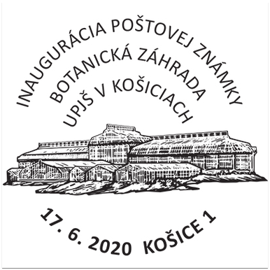 Inaugurácia poštovej známky Botanická záhrada UPJŠ v Košiciach