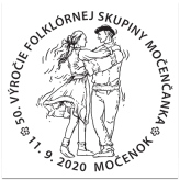 50. výročie folklórnej skupiny Močenčanka