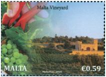Joint Issue with Malta: Spoločné vydanie s Maltou: Viticulture in Malta 