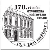 170. výročie poštového úradu