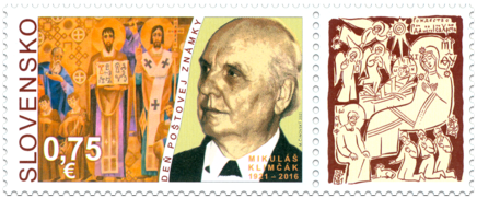 Postage Stamp Day:  Mikuláš Klimčák (1921 – 2016)