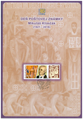 Postage Stamp Day: Mikuláš Klimčák (1921 – 2016)