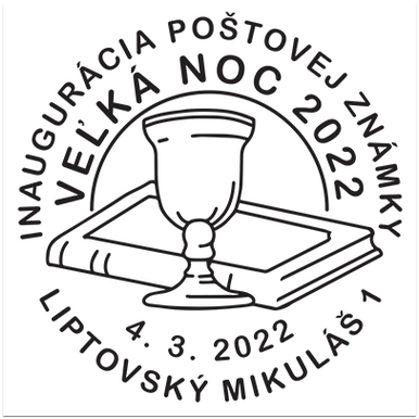 Inaugurácia poštovej známky Veľká noc 2022