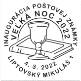 Inaugurácia poštovej známky Veľká noc 2022