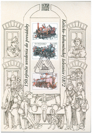 Spoločné vydanie s Českou Republikou: 150. výročie uvedenia do prevádzky Košicko-bohumínskej železnice
