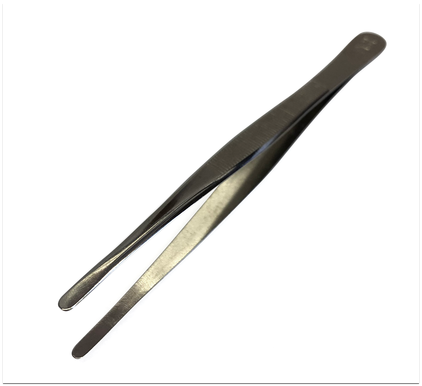 Straight tweezers - round