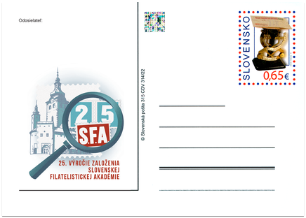 25. výročie založenia Slovenskej Filatelistickej Akadémie