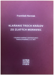 Rytiny emisie Klaňanie troch kráľov zo Zlatých Moraviec, v kartónovom obale