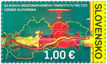 50. výročie spustenia medzinárodného tranzitu plynu cez územie Slovenska