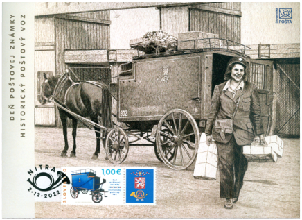 Postage Stamp Day: A Historical Mail Waggon