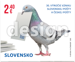 Spoločné vydanie s Českou republikou: 30. výročie vzniku Českej pošty a Slovenskej pošty