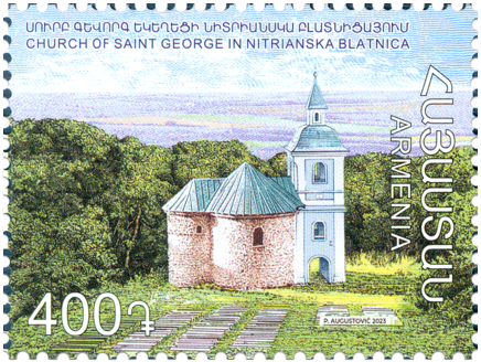 Spoločné vydanie s Arménskom: Kostolík sv. Juraja v Nitrianskej Blatnici