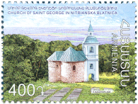 A Joint Issue with Armenia: St. George’s Church in Nitrianska Blatnica