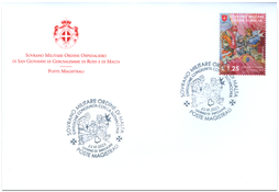 FDC Cover - Joint issue with Sovereign Military Order of Malta 