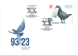 A Joint Issue with the Czech Republic: the 30th Anniversary of the Establishment of the Czech Post and the Slovak Post