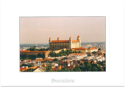 Pohľadnica - Bratislava hrad