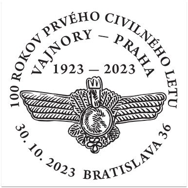 100 rokov prvého civilného letu Vajnory - Praha