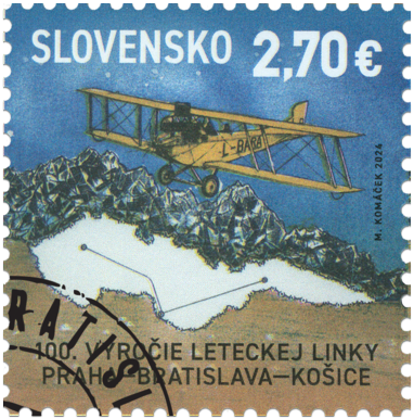 100. výročie uvedenia do prevádzky leteckej linky Praha - Bratislava - Košice