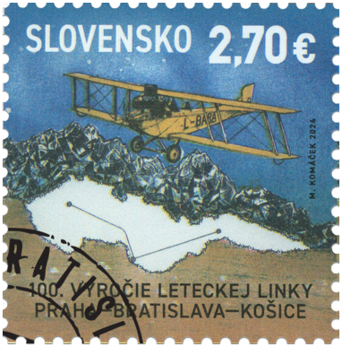 The 100th Anniversary of the Launch of the Airline Route: Prague – Bratislava – Košice